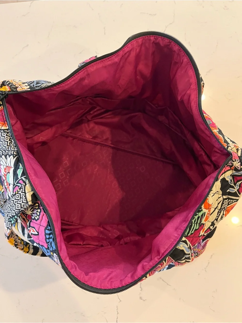 Vera Bradley expandable travel